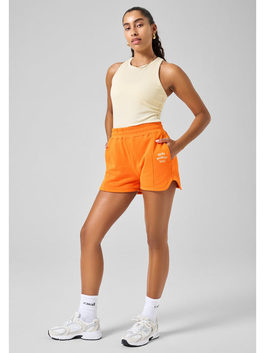 Szorty CASALL Terry Spring Shorts pomarańczowy - Adventure Sports

