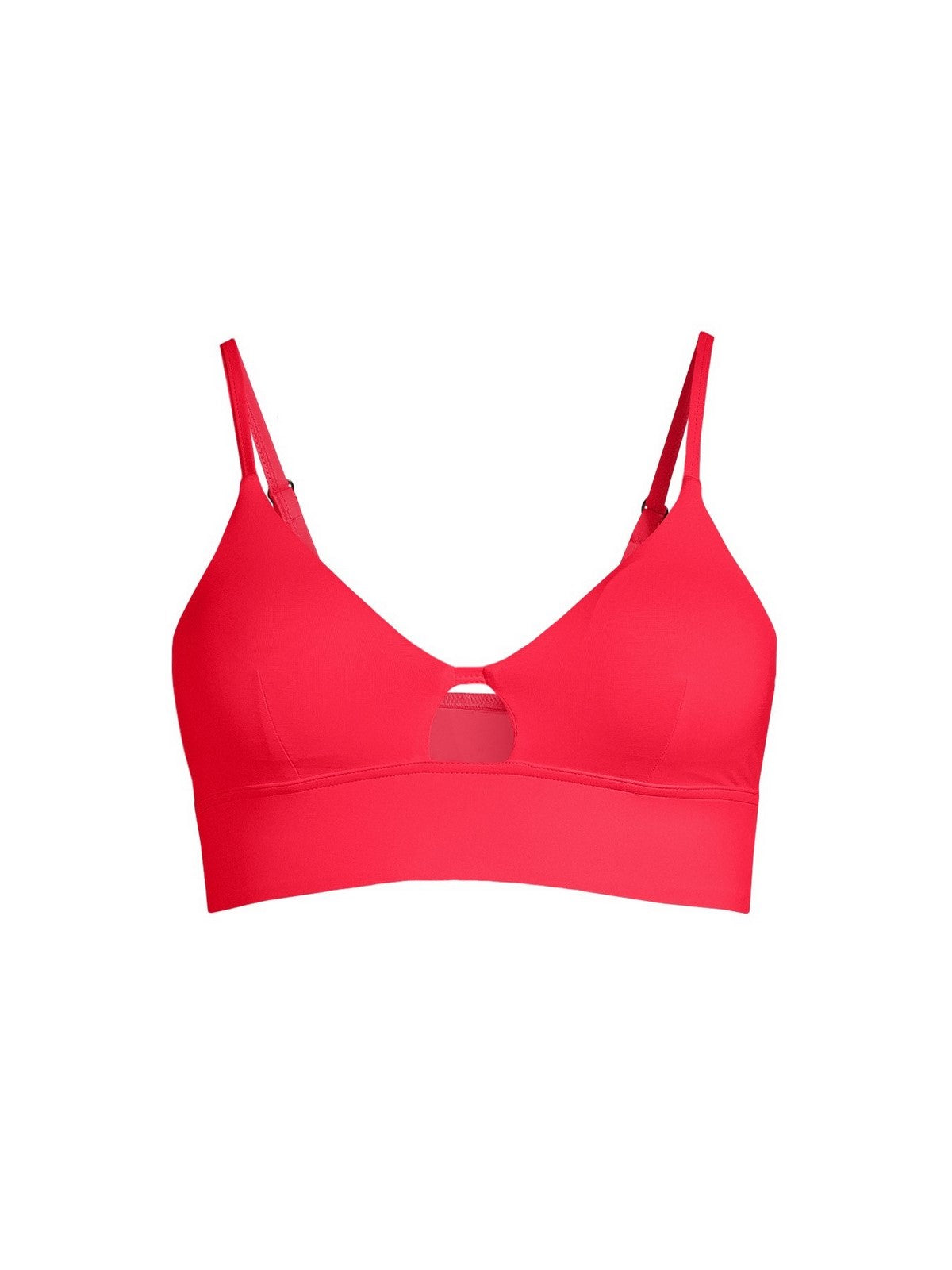 Top kąpielowy CASALL Triangle Cut-Out Bikini czerwony - Adventure Sports