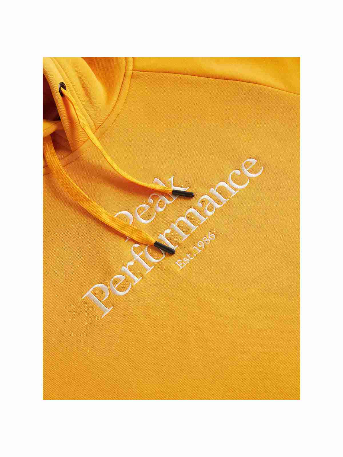 Bluza Peak Performance M Original Hood żółty - Adventure Sports