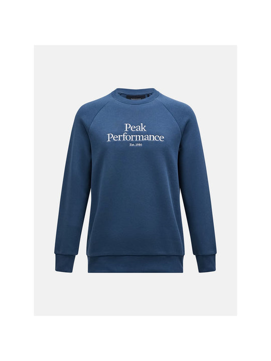 Bluza Peak Performance M Original Crew niebieski - Adventure Sports
