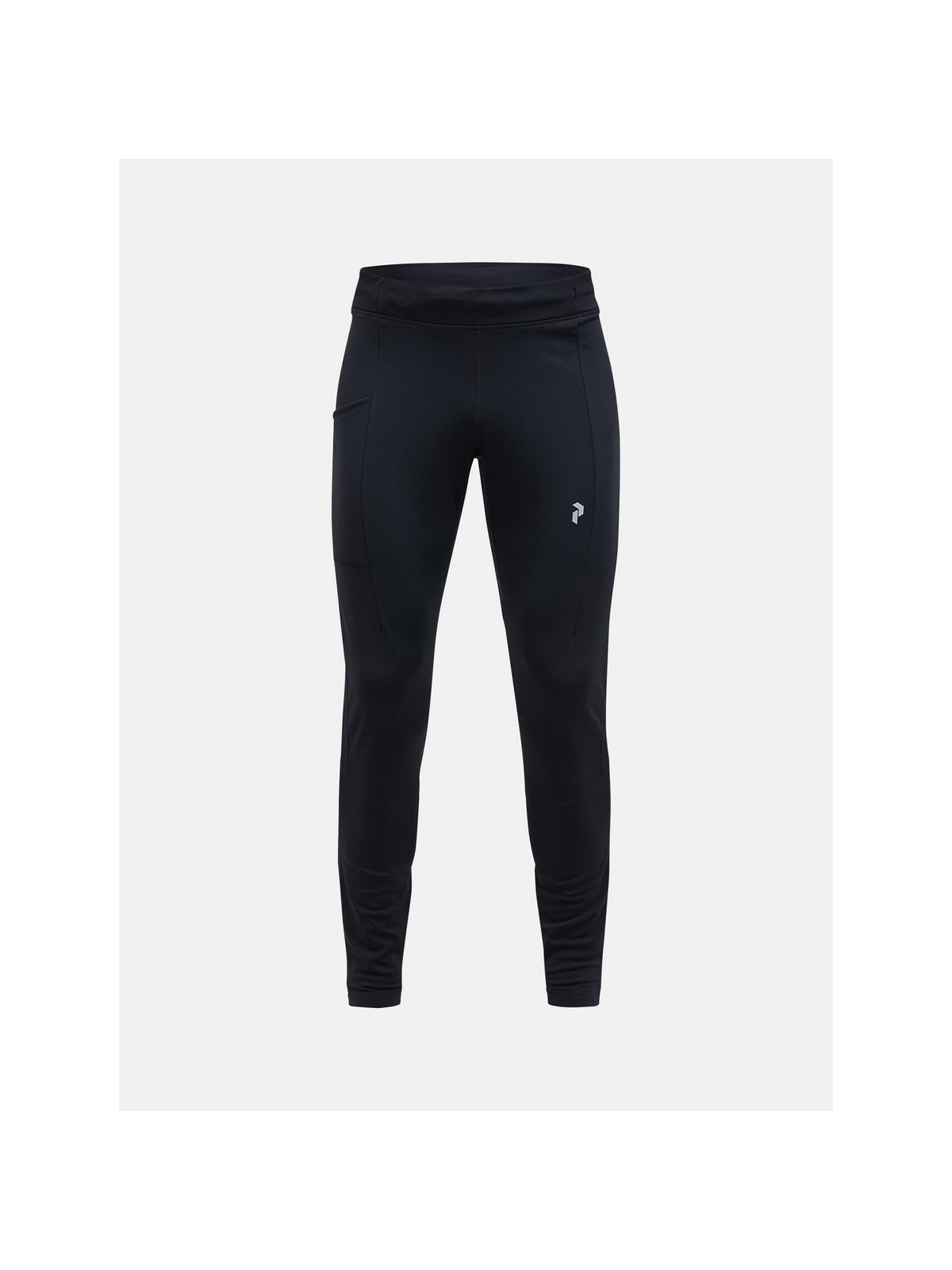 Legginsy termiczne Peak Performance M Brushed Back Tights czarny - Adventure Sports