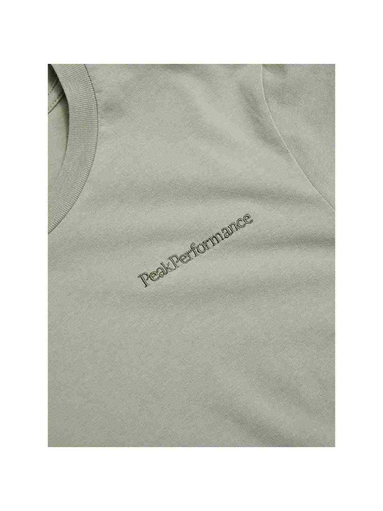 Koszulka Peak Performance W Original Small Logo Tee zielony - Adventure Sports
