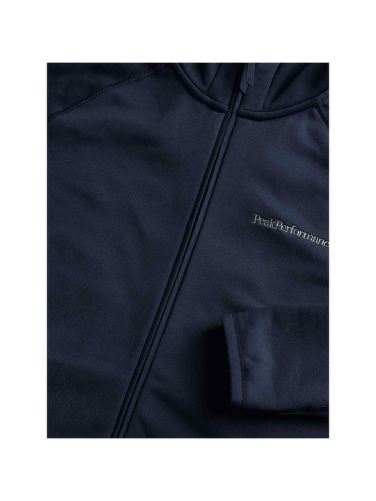Bluza Peak Performance W Chill Light Zip Hood granatowy - Adventure Sports
