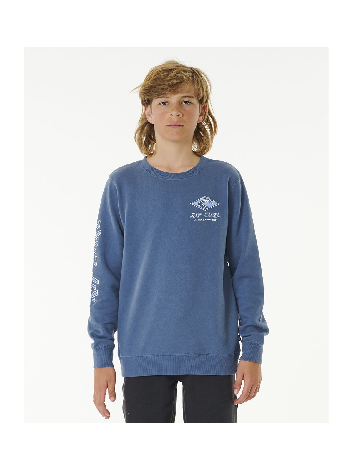 Bluza chłopięca RIP CURL Pure Surf Crew -Boy granatowy - Adventure Sports