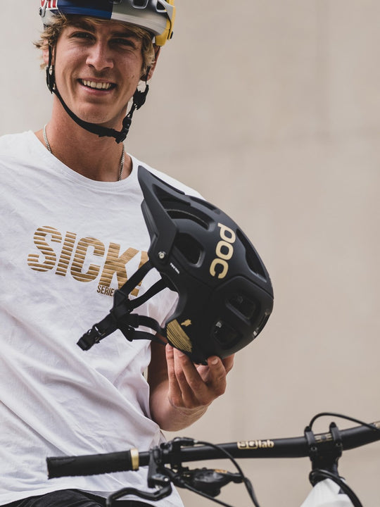 Kask rowerowy POC Tectal Fabio Ed. czarny - Adventure Sports
