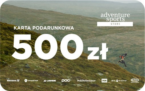 Karta podarunkowa idventuresports.com - PLN 500 - Karty prezentowe - Adventure Sports