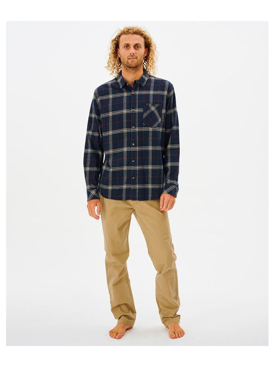 Koszula RIP CURL Checked In Flannel granatowy - Adventure Sports
