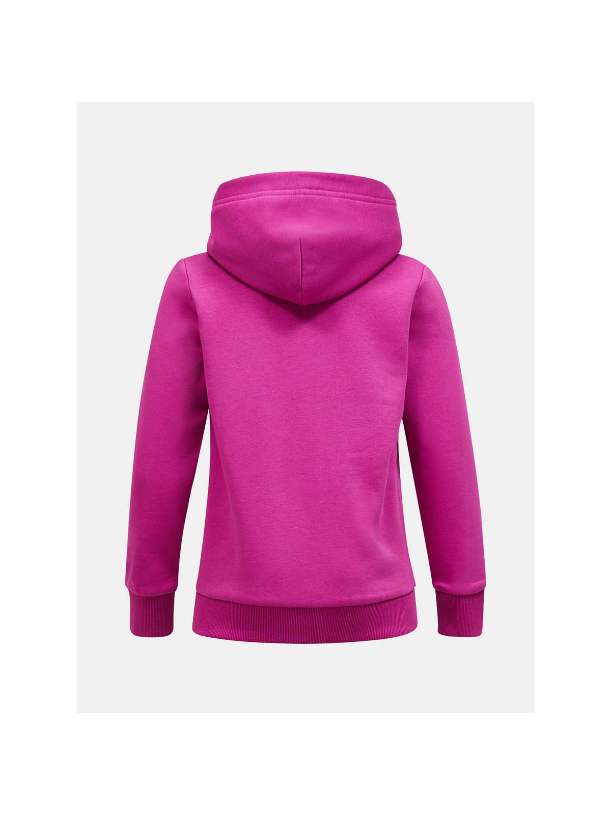 Bluza dziewczęca sportowa Peak Performance Jr Original Hood różowy - Adventure Sports