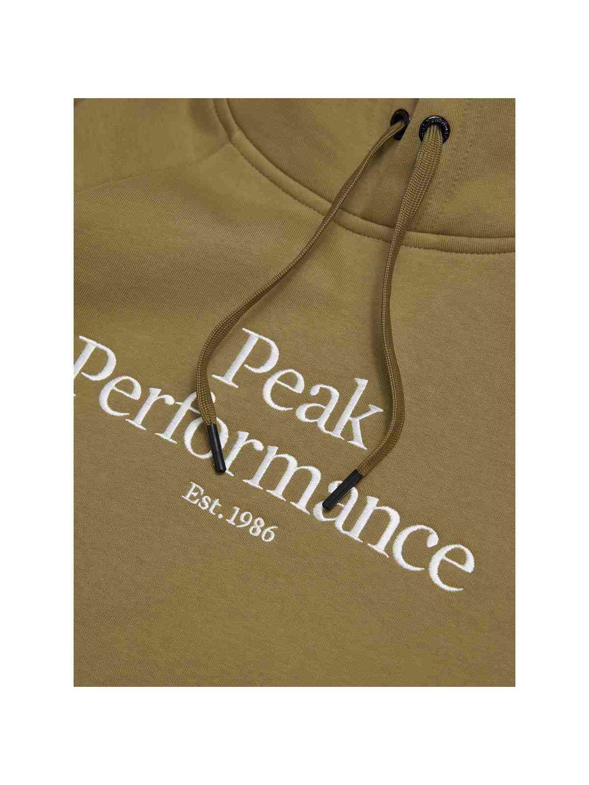 Bluza Peak Performance M Original Hood zielony - Adventure Sports