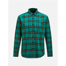 Koszula Peak Performance M Moment Flannel Shirt zielony - Adventure Sports
