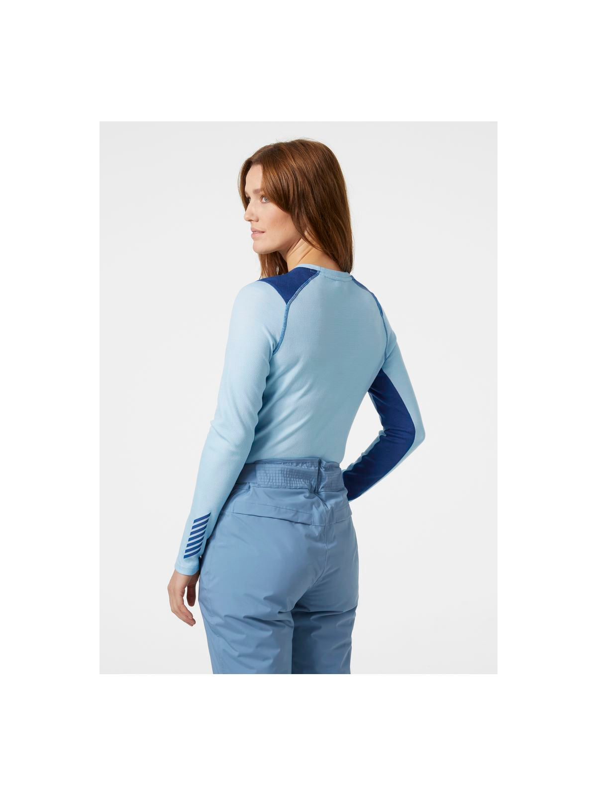 Koszulka Helly Hansen W Lifa Merino Midweight Crew niebieski - Adventure Sports