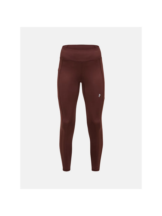 Legginsy Peak Performance W Fly Tights bordowy - Adventure Sports
