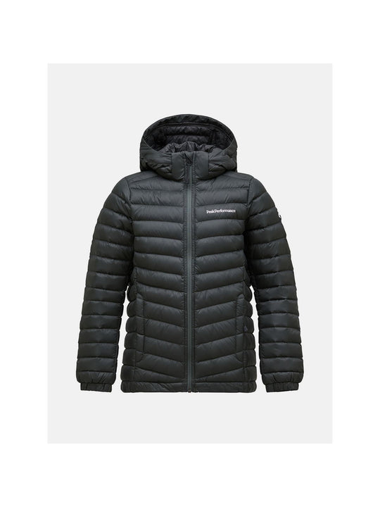 Kurtka puchowa Peak Performance Jr Frost Down Hood Jacket zielony - narciarska - Adventure Sports

