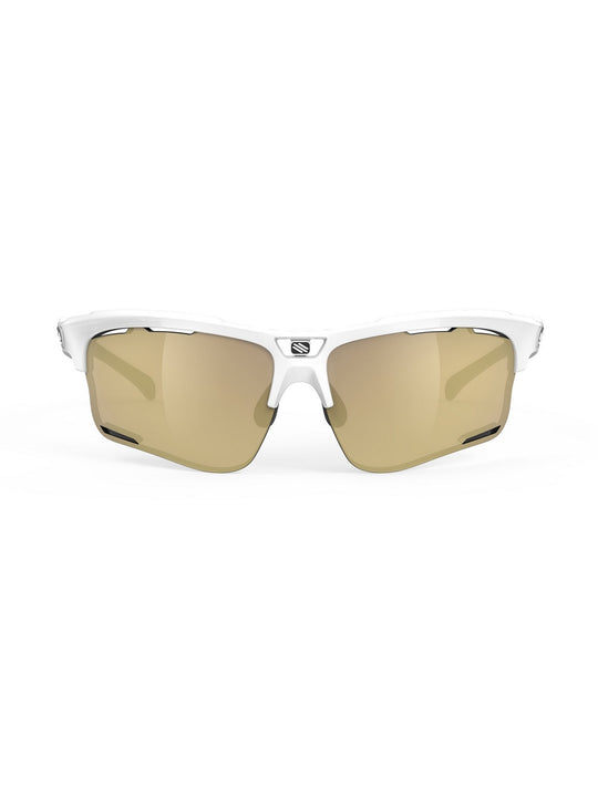 Okulary rowerowe RUDY PROJECT KEYBLADE - biały | Multilaser Gold Cat 3 - TU - Adventure Sports
