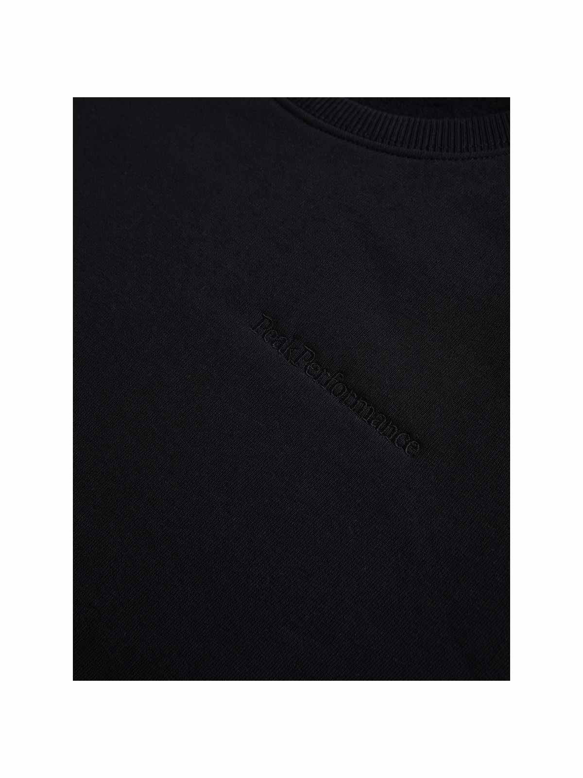 Bluza męska sportowa Peak Performance M Original Small Logo Cre czarna - Adventure Sports