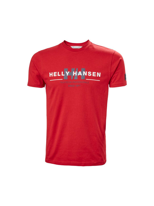 T-Shirt Helly Hansen Rwb Graphic czerwony - Koszulka - Adventure Sports
