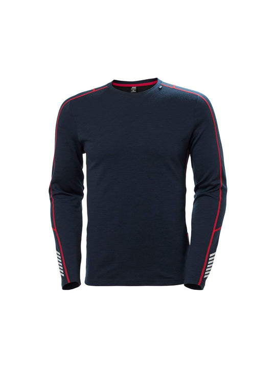 Koszulka Helly Hansen Lifa Merino Lightweight Crew granatowy - Adventure Sports
