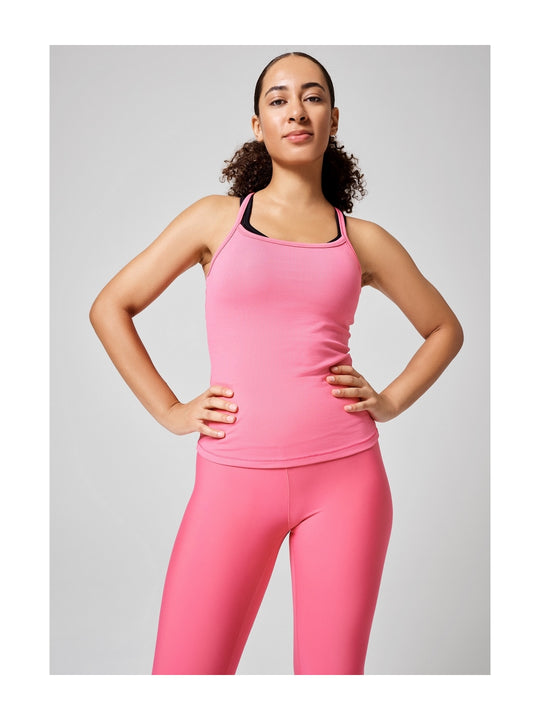 Legginsy CASALL Ultra High Waist Cropped Tights różowy - Adventure Sports
