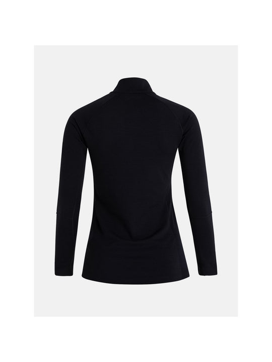 Koszulka termiczna Peak Performance W Magic Half Zip czarny - Adventure Sports
