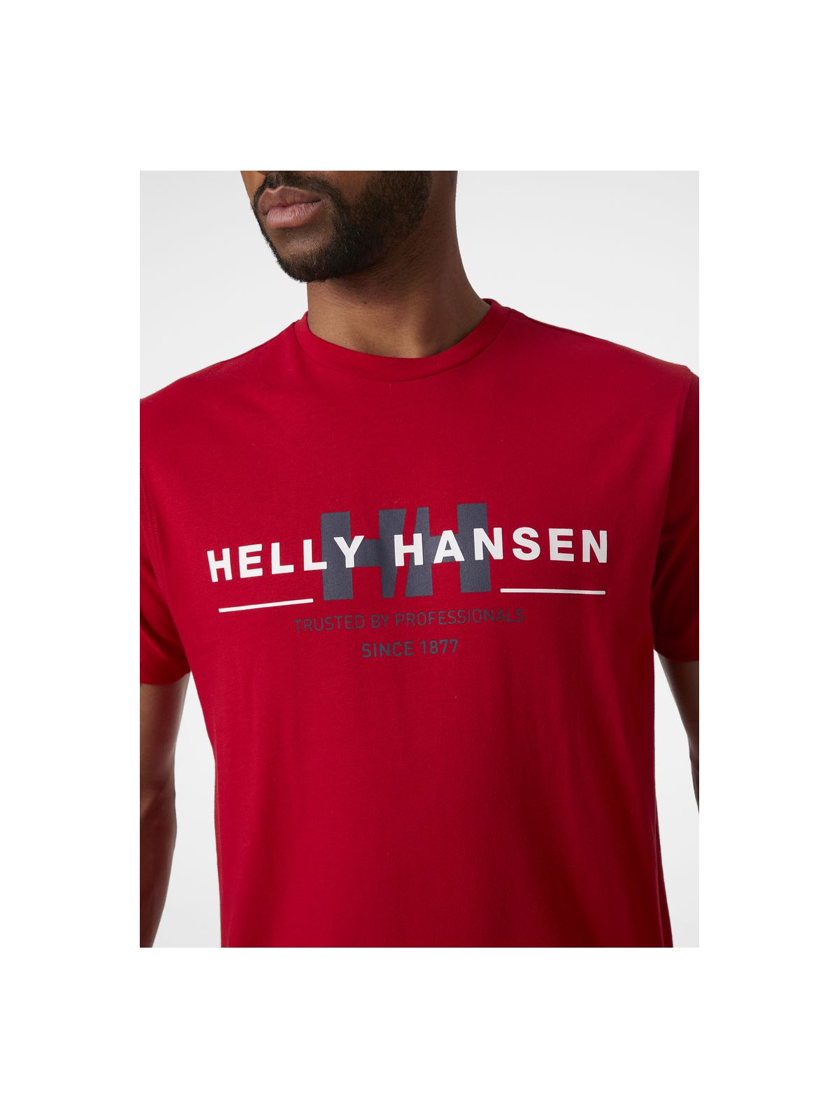T-Shirt Helly Hansen Rwb Graphic czerwony - Koszulka - Adventure Sports