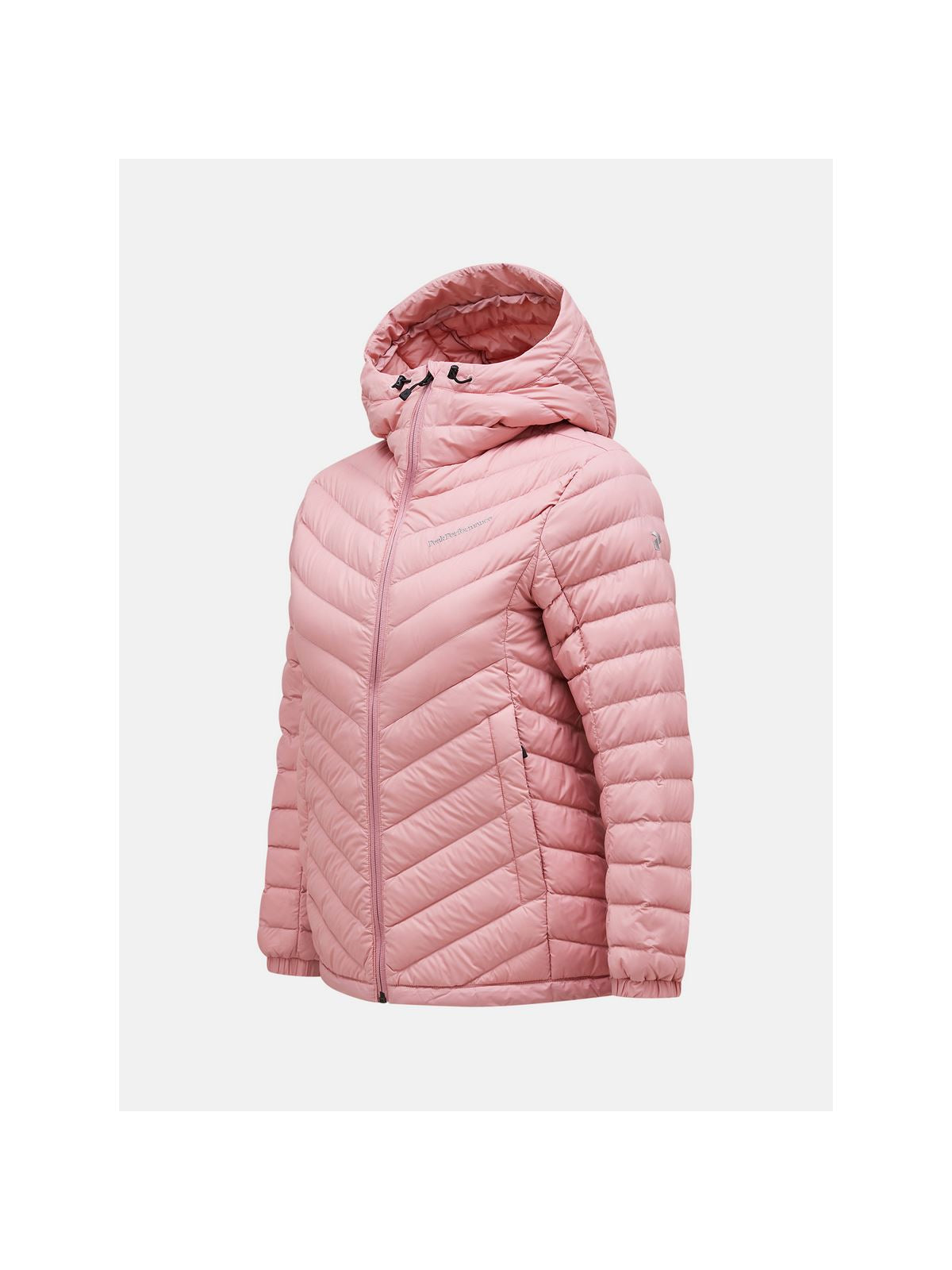 Kurtka puchowa Peak Performance W Frost Down Hood Jacket różowy - narciarska - Adventure Sports