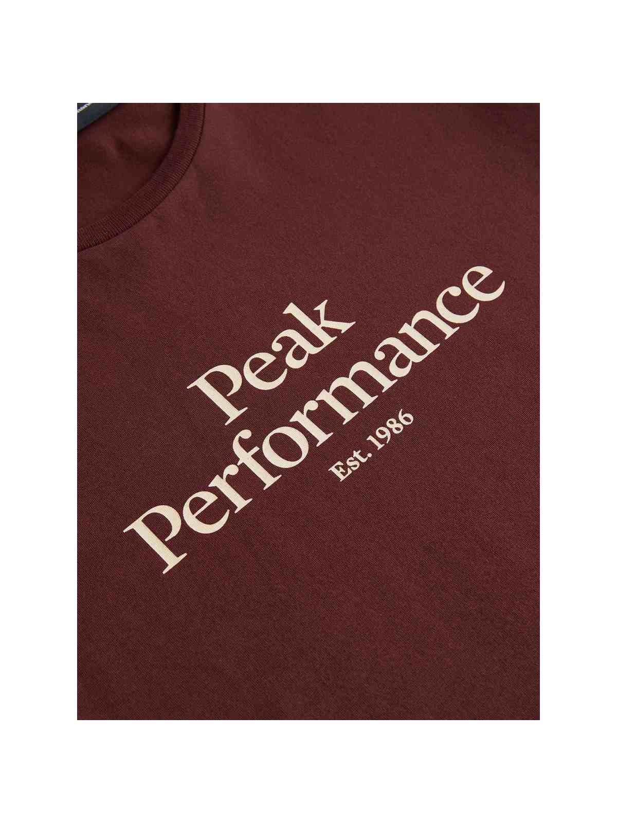 T-Shirt Peak Performance W Original Tee różowy - Koszulka - Adventure Sports