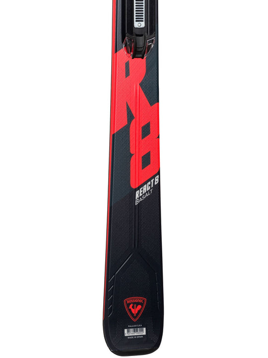 Narty ROSSIGNOL REACT 8 HP + wiązania LOOK NX 12 KONECT GW BLACK RED - Adventure Sports
