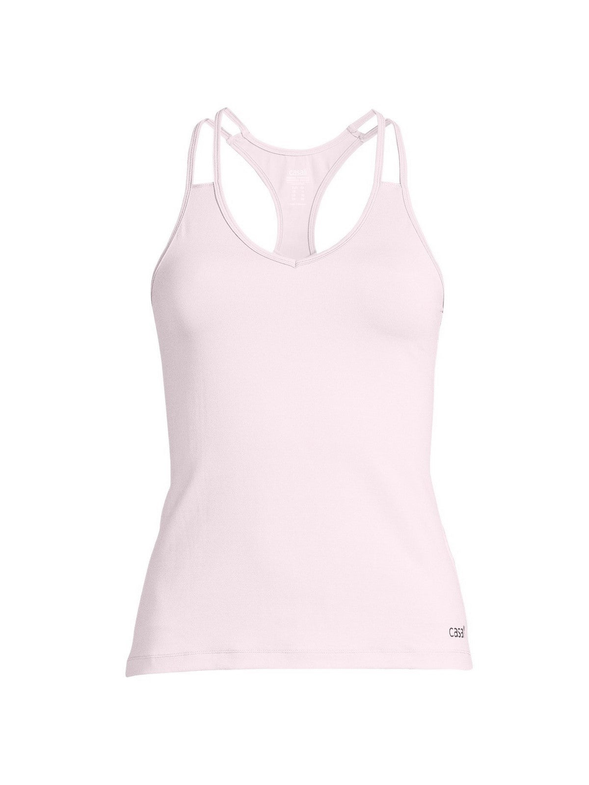 Koszulka sportowa CASALL V-Neck Racerback różowy - Adventure Sports
