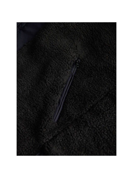 Bluza damska Peak Performance W ORIGINAL PILE ZIP czarna - Adventure Sports

