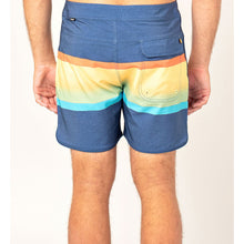 Boardshorty męskie surfingowe RIP CURL MIRAGE RETRO SORBET 16’’ niebiesko żółte - Adventure Sports
