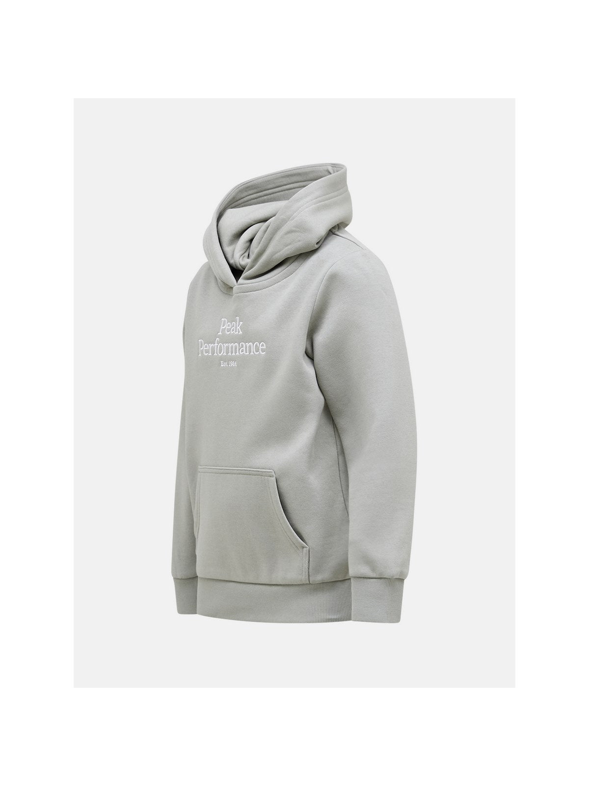 Bluza kangurka dziecięca Peak Performance Jr Original Hood szara - Adventure Sports
