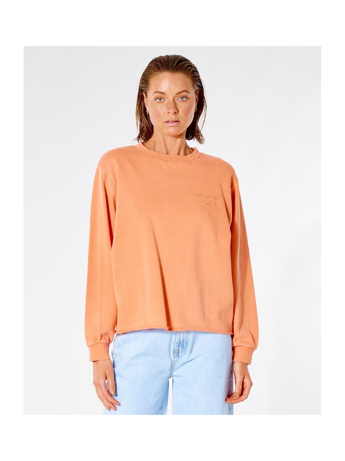 Bluza RIP CURL Icons Of Surf Crew - koral - Adventure Sports