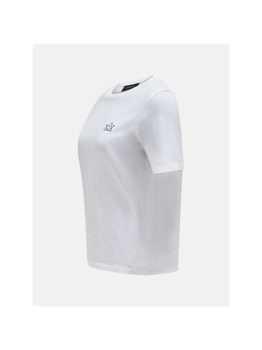 Koszulka Peak Performance W Original Graphic Tee biały - Adventure Sports
