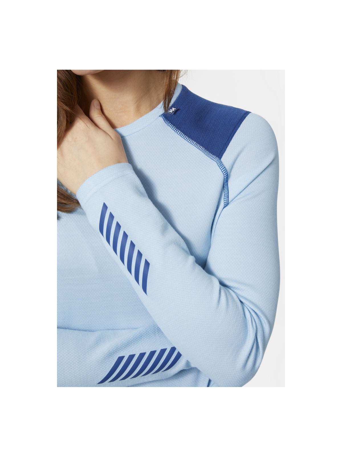 Koszulka Helly Hansen W Lifa Merino Midweight Crew niebieski - Adventure Sports