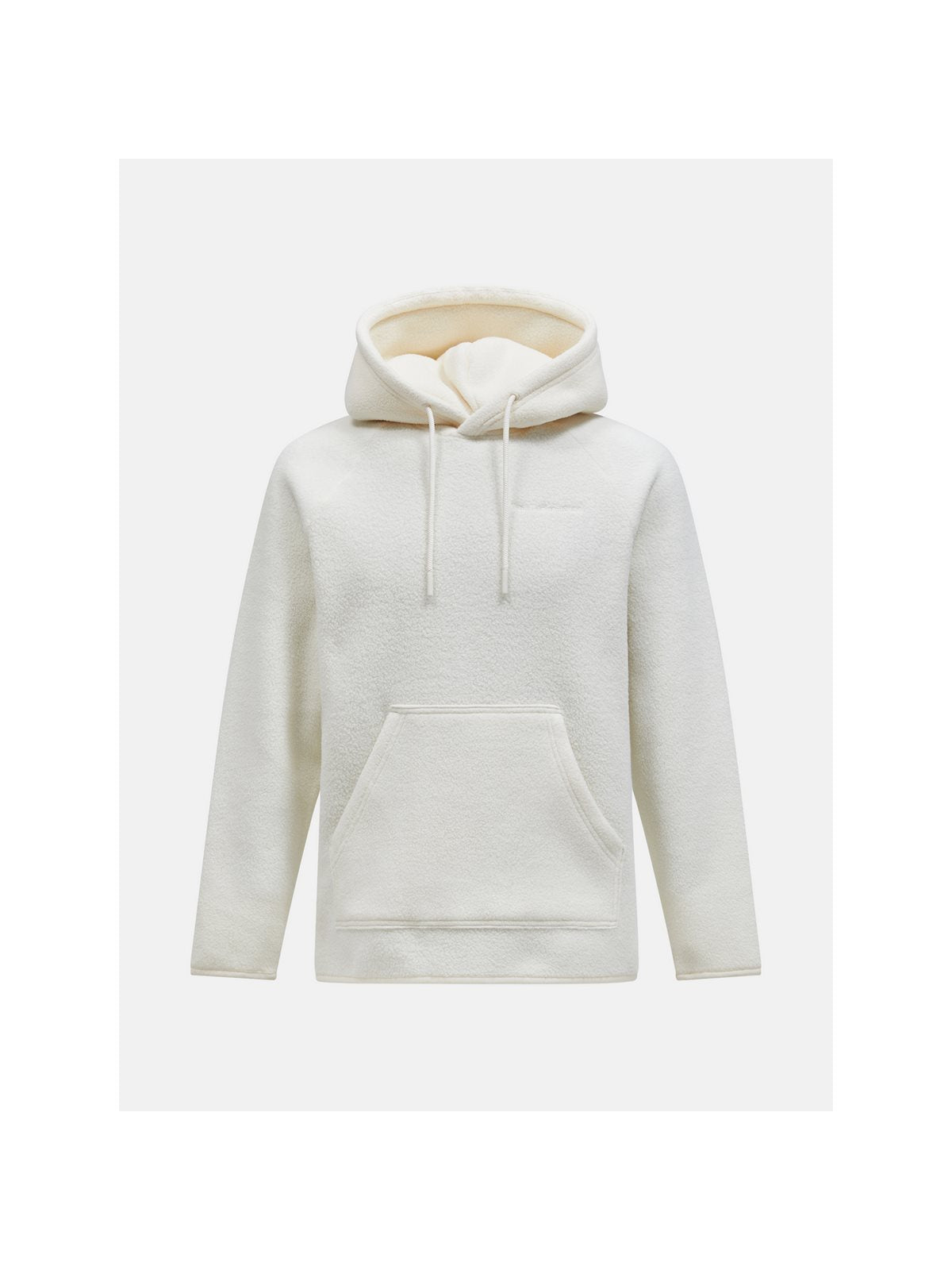 Bluza Peak Performance M Fleece Hood biały - Adventure Sports