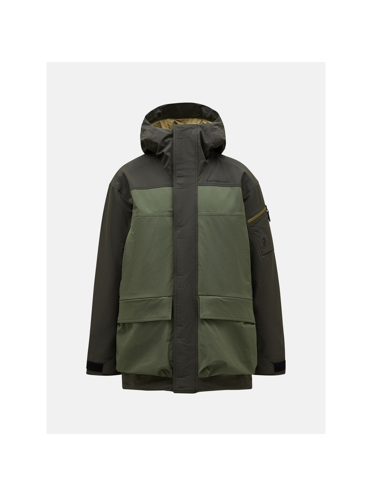 Kurtka narciarska Peak Performance M 2L Stretch Parka zielony - Adventure Sports