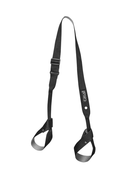 Pasek do jogi CASALL ECO Yoga mat Solid Carry strap czarny - ONE SIZE - Akcesoria - Adventure Sports
