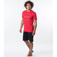 T-Shirt RIP CURL NEON S/S TEE czerwona - Koszulka - Adventure Sports
