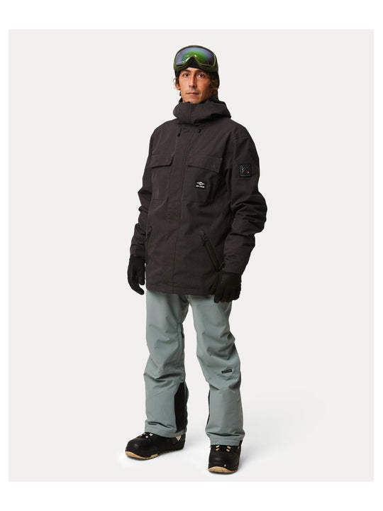 Kurtka narciarska RIP CURL Pinnacle Jacket czarny - Adventure Sports
