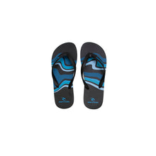 Japonki męskie RIP CURL SWIRL czarno niebieskie - Klapki - Adventure Sports
