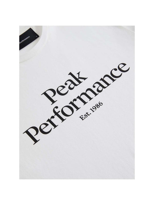 T-Shirt Peak Performance M Original Tee biały - Koszulka - Adventure Sports

