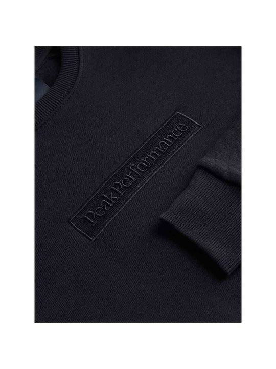 Bluza Peak Performance W Ease Crew czarny - Adventure Sports
