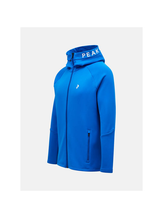 Bluza Peak Performance M Rider Zip Hood niebieski - Adventure Sports
