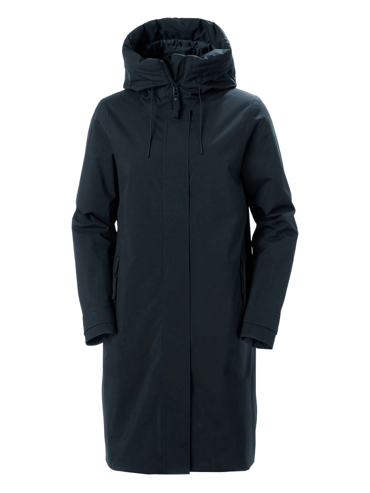 Płaszcz Helly Hansen W Victoria Ins Rain Coat granatowy - Adventure Sports