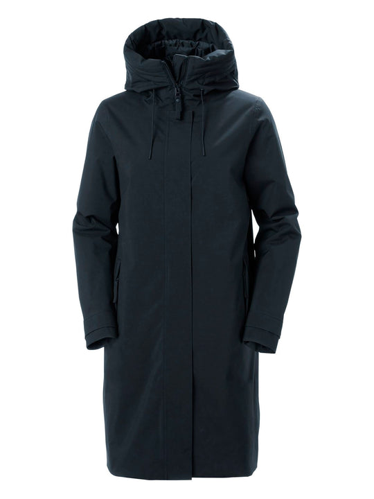 Płaszcz Helly Hansen W Victoria Ins Rain Coat granatowy - Adventure Sports
