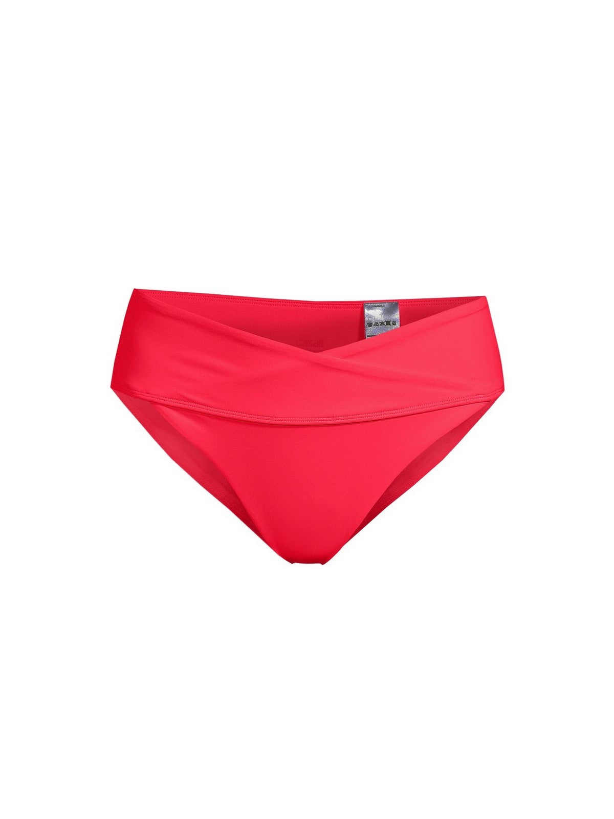 Majtki Kąpielowe CASALL High Waist Wrap Bikini Brief czerwony - Stroje kąpielowe - Adventure Sports