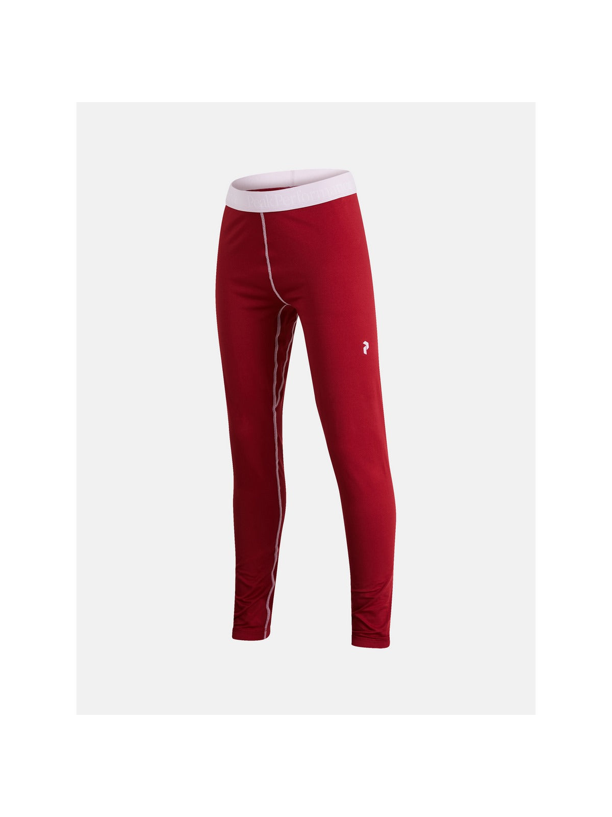 Legginsy Peak Performance Jr Spirit Long John czerwony - Adventure Sports