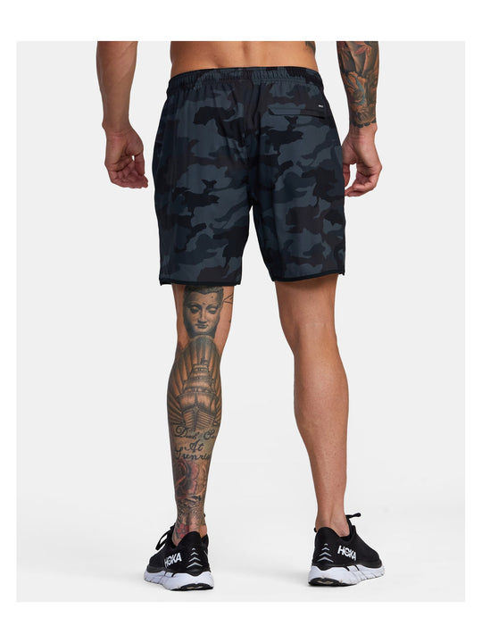 Szorty RVCA Yogger Stretch 17 szary - Adventure Sports
