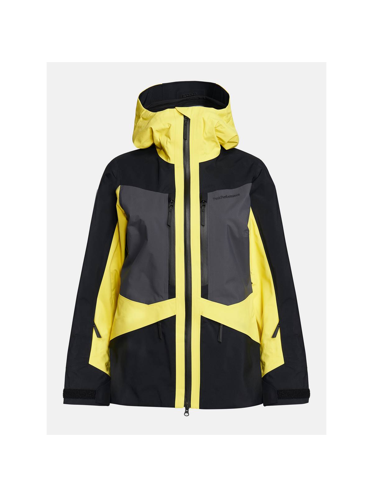 Kurtka narciarska Peak Performance W GRAVITY JACKET szoro żółta - Adventure Sports