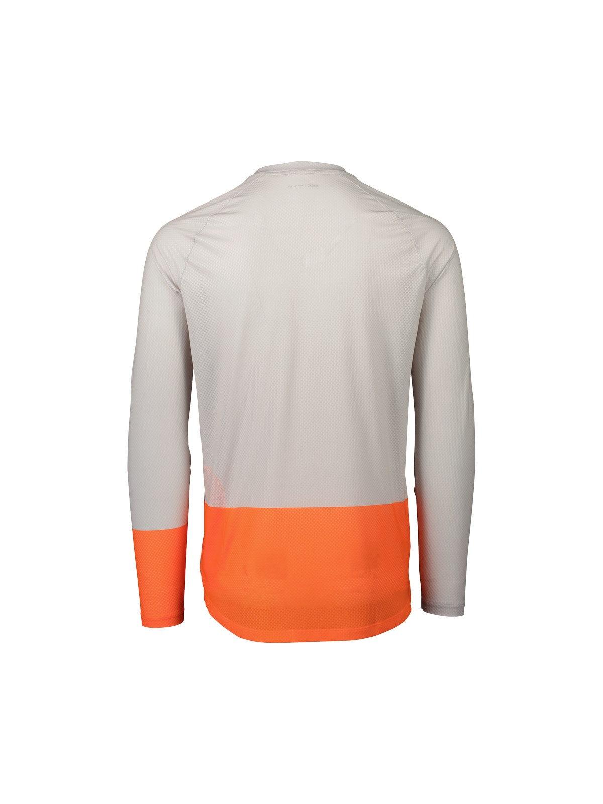 Koszulka rowerowa POC MTB Pure LS Jersey szaro pomarańczowa - Adventure Sports